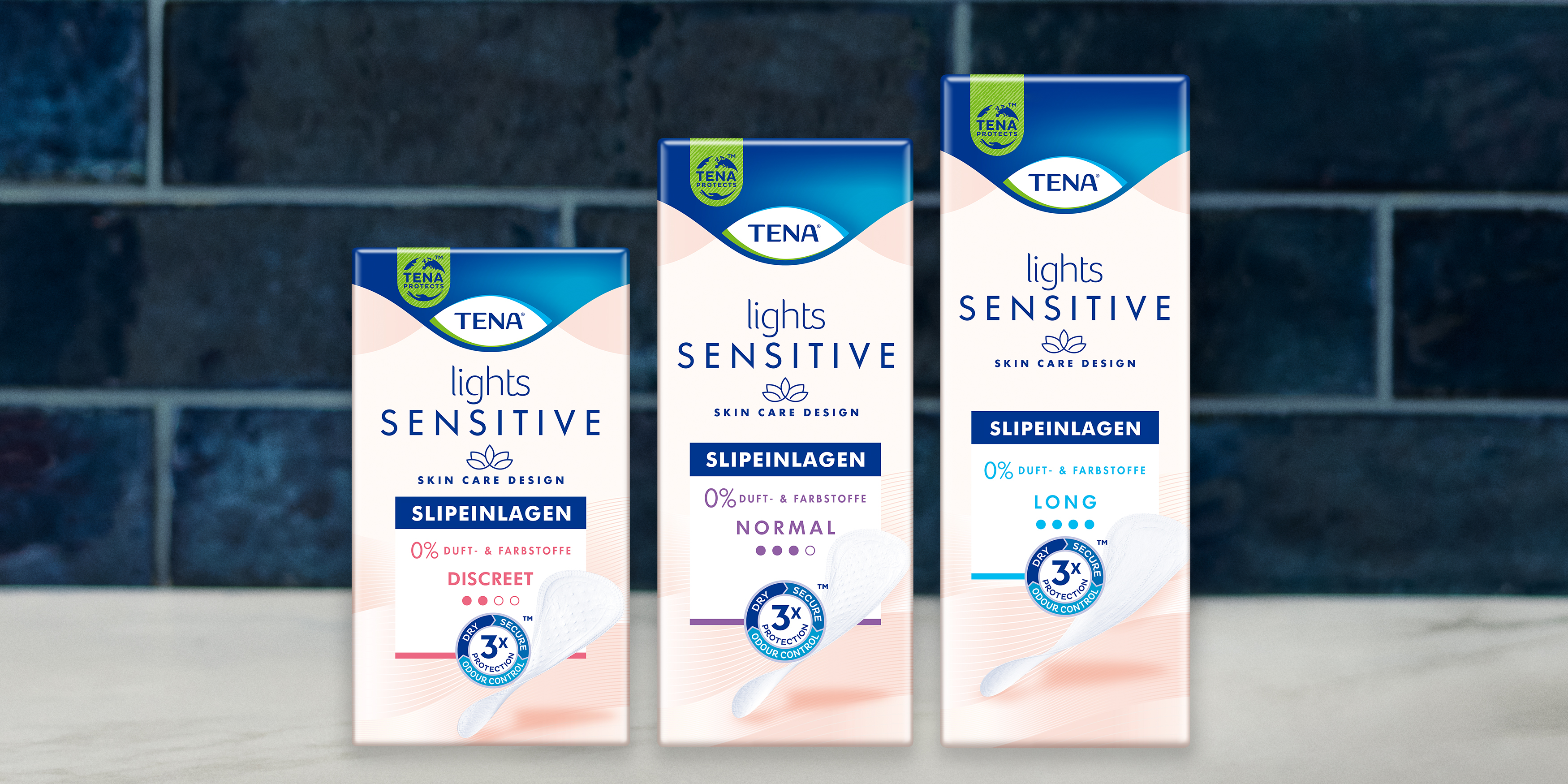 TENA Lights Produktabbildung TENA Lights Produktabbildung